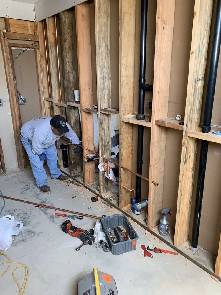 Commercial rough-in plumbing for Gas Line Repair in Detroit Lakes